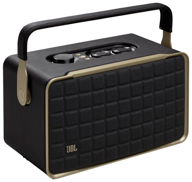 JBL JBLAUTH300BLKJN Bluetooth対応 ポータブルワイヤレススピーカーJBL AUTHENTICS 300[JBLAUTH300BLKJN] 返品種別A_1