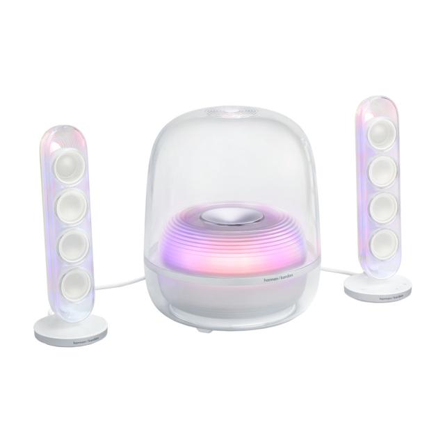ハーマン HKSOUNDSTK5WJN Bluetoothスピーカーシステム（ホワイト）Harman Kardon SoundSticks 5[HKSOUNDSTK5WJN] 返品種別A