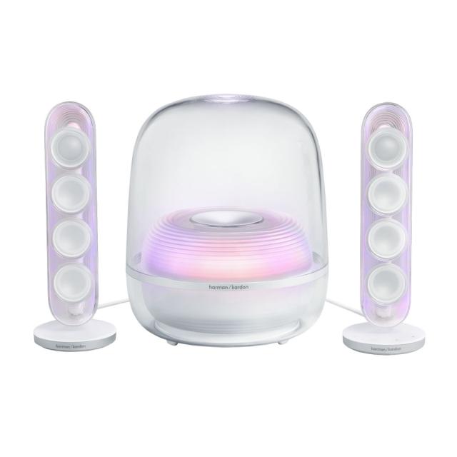 ハーマン HKSOUNDSTK5WJN Bluetoothスピーカーシステム（ホワイト）Harman Kardon SoundSticks 5[HKSOUNDSTK5WJN] 返品種別A_1