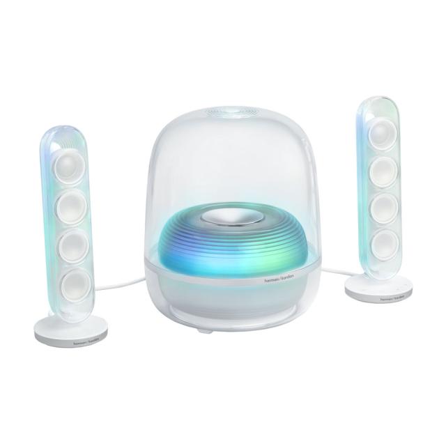 ハーマン HKSOUNDSTK5WJN Bluetoothスピーカーシステム（ホワイト）Harman Kardon SoundSticks 5[HKSOUNDSTK5WJN] 返品種別A_6