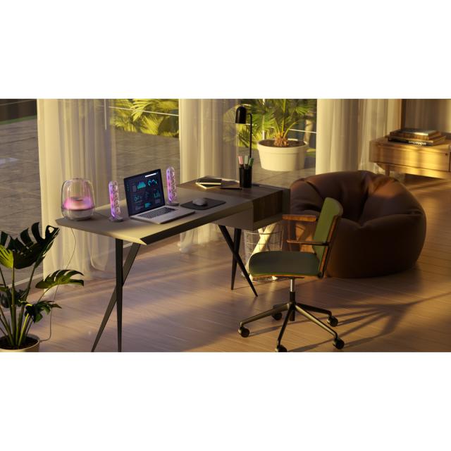 ハーマン HKSOUNDSTK5WJN Bluetoothスピーカーシステム（ホワイト）Harman Kardon SoundSticks 5[HKSOUNDSTK5WJN] 返品種別A_9