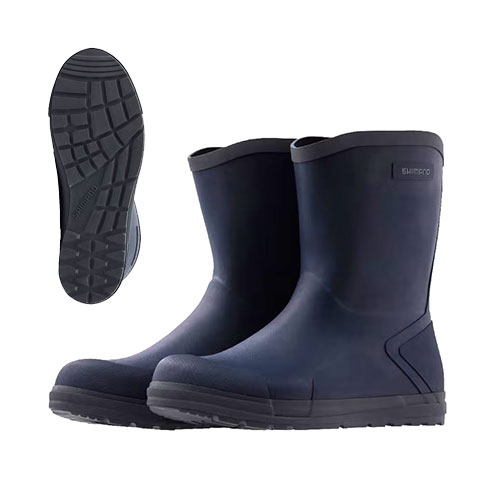 ゴルフシューズ　メンズ　27.5cm 2足セット シマノ 108081 ショートデッキブーツ XL（ネイビー）SHIMANO FB-341X