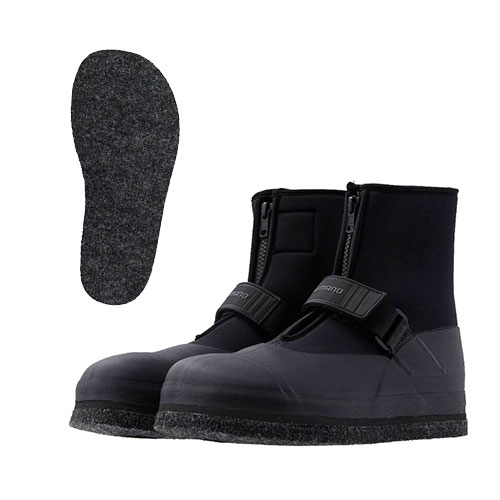 シマノ 109095 カットフェルトタビ 中丸 2XL（ブラック）SHIMANO FT-044X[109095シマノ] 返品種別A