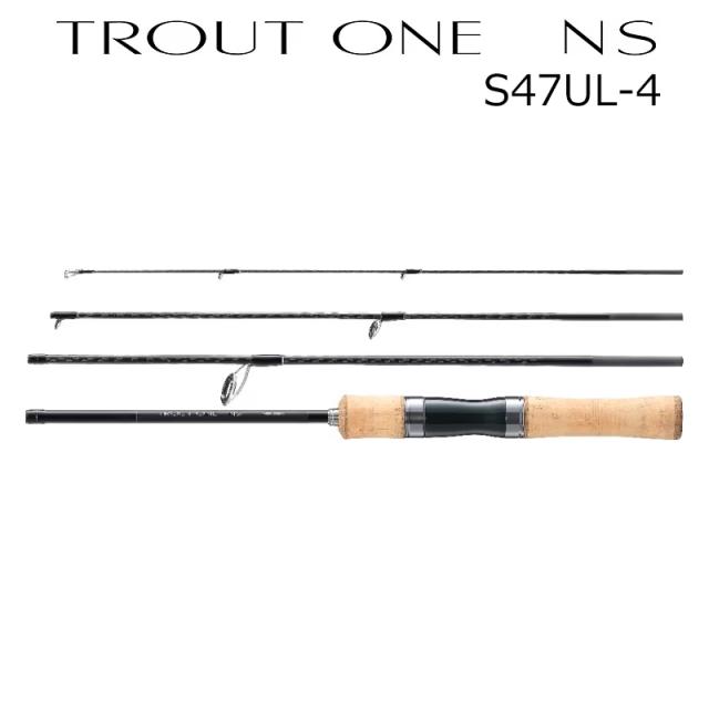 シマノ 24トラウトワンNS S47UL-4 24 トラウトワン NS S47UL-4SHIMANO ネイティブトラウトロッド[261045シマノ] 返品種別A