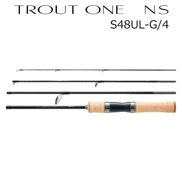 シマノ 24トラウトワンNS S48UL-G/4 24 トラウトワン NS S48UL-G