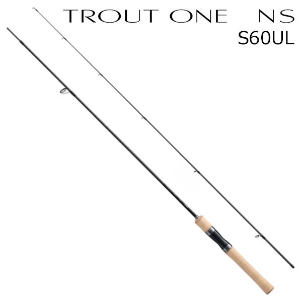 シマノ 24トラウトワンNS S60UL 24 トラウトワン NS S60ULSHIMANO ネイティブトラウトロッド[261076シマノ] 返品種別A