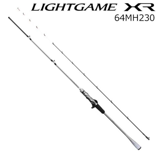 シマノ 24ライトゲームXR 64MH230 24 ライトゲーム XR 64MH230 6:4調子SHIMANO 汎用船竿[266835シマノ] 返品種別A