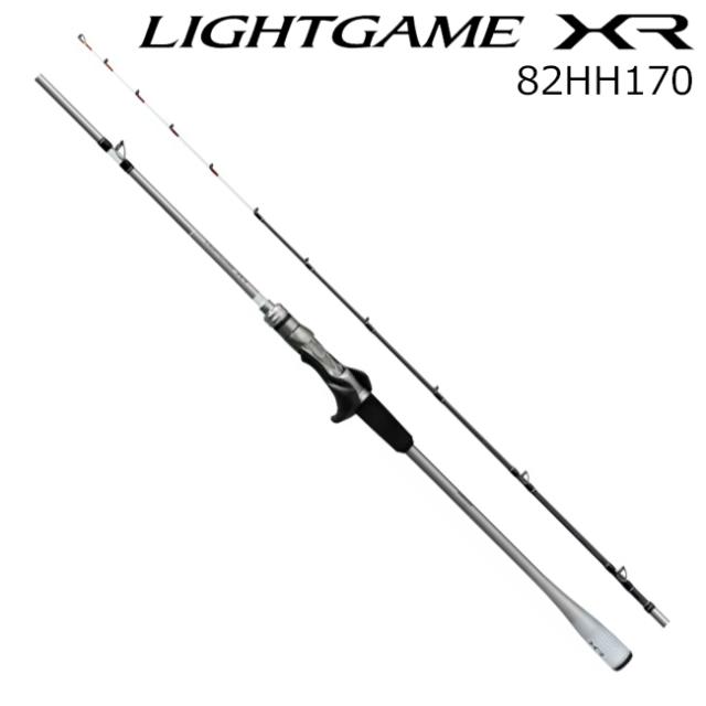 シマノ 24ライトゲームXR 82HH170 24 ライトゲーム XR 82HH170 8:2調子SHIMANO 汎用船竿[266934シマノ] 返品種別A