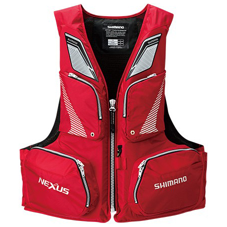 シマノ 552006 NEXUS・フローティングベスト XLサイズ(レッド)SHIMANO VF-142Q ネクサス[552006シマノ] 返品種別A