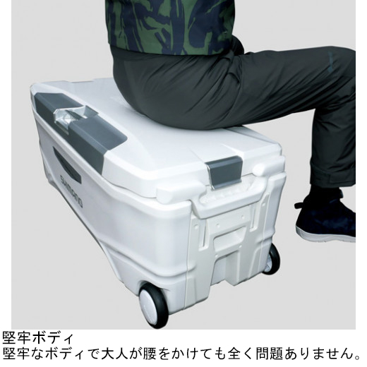シマノ スペーザ ホエール ライト 650 65L(ピュアホワイト) NS-465T(ホワイト)返品種別A_9