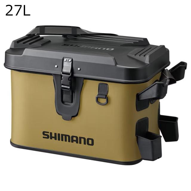 シマノ ロッドレスト ボートバッグ ハードタイプ 27L(カーキ) ロッドレストボートバッグハードタイプ27L(カーキ)返品種別A
