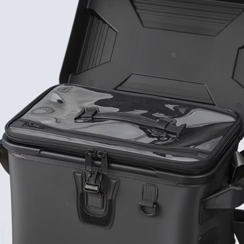 シマノ ロッドレスト ボートバッグ ハードタイプ 27L(カーキ) ロッドレストボートバッグハードタイプ27L(カーキ)返品種別A_2