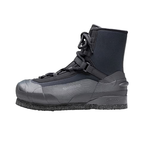 シマノ 812971 ロックショア ウェットブーツ カットラバーピンフェルト 28.0cm（ブラック）SHIMANO FS-010V[812971シマノ] 返品種別A