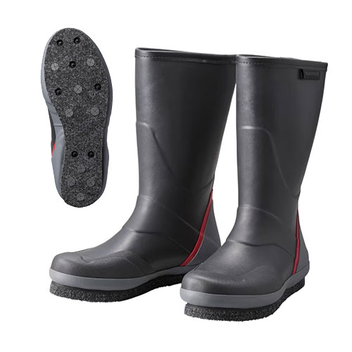 シマノ 841162 スタンダードライトブーツ カットラバーピンフェルト XL（ブラック）SHIMANO FB-022W[841162シマノ] 返品種別A