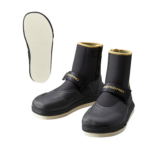 シマノ 842015 リミテッドプロ ジオロック 羊毛フェルト 中丸先ワイド M（ブラック）SHIMANO FT-522W[842015シマノ] 返品種別A