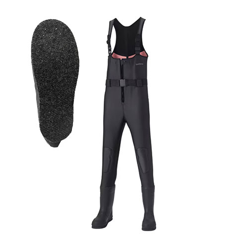 シマノ 876676 クロロプレンウェーダー カットピンフェルト XL（ブラック）SHIMANO FF-031W[876676シマノ] 返品種別A