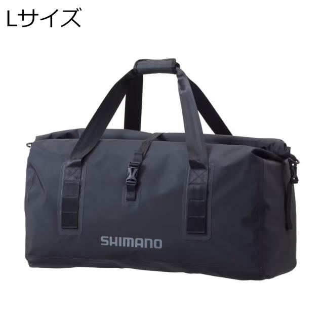 シマノ ドライロールアップダッフル Lサイズ 60L(ブラック) ドライロールアップダッフルL(ブラック)返品種別A