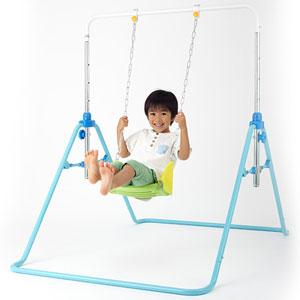 野中製作所 あそびが運動！　 折りたたみブランコ鉄棒  返品種別B