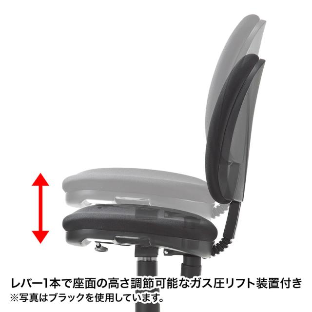 サンワサプライ SNC-T150BL オフィスチェア(ブルー)[SNCT150BL] 返品種別A_7