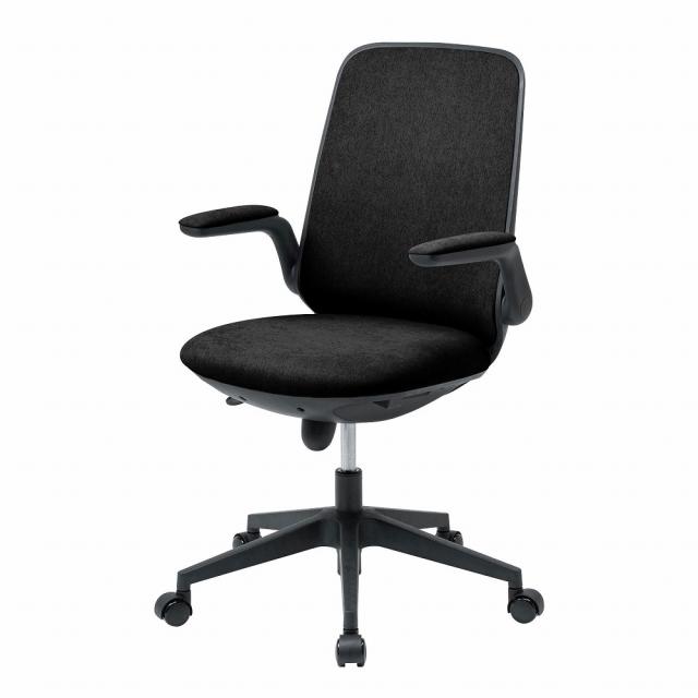 サンワサプライ SNC-T161BK オフィスチェア（ブラック）[SNCT161BK] 返品種別A