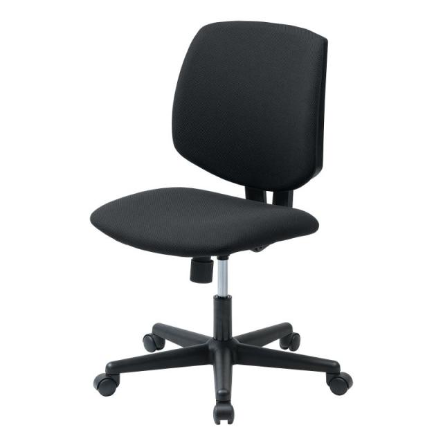 サンワサプライ SNC-T163BK 高耐荷重オフィスチェア（ブラック）[SNCT163BK] 返品種別A