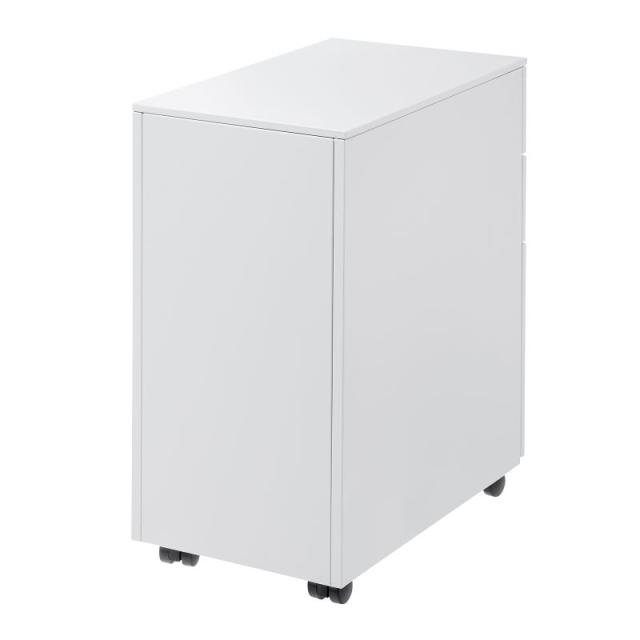 サンワサプライ SNW-107W キャビネット（高さ600mm・奥行き534mm）（ホワイト）[SNW107W] 返品種別A
