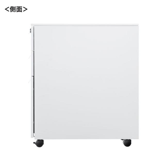 サンワサプライ SNW-107W キャビネット（高さ600mm・奥行き534mm）（ホワイト）[SNW107W] 返品種別A