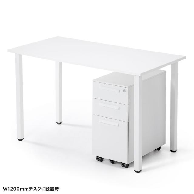 サンワサプライ SNW-107W キャビネット（高さ600mm・奥行き534mm）（ホワイト）[SNW107W] 返品種別A