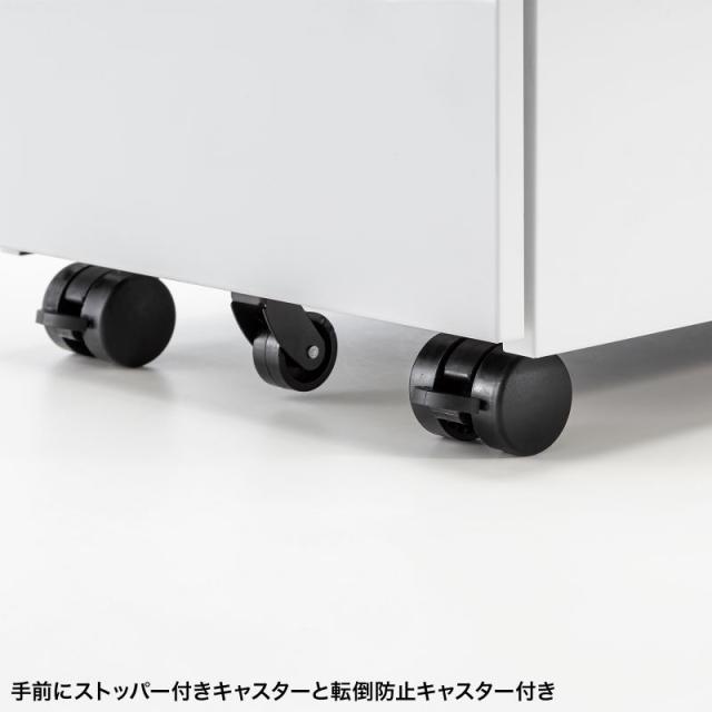 サンワサプライ SNW-107W キャビネット（高さ600mm・奥行き534mm）（ホワイト）[SNW107W] 返品種別A