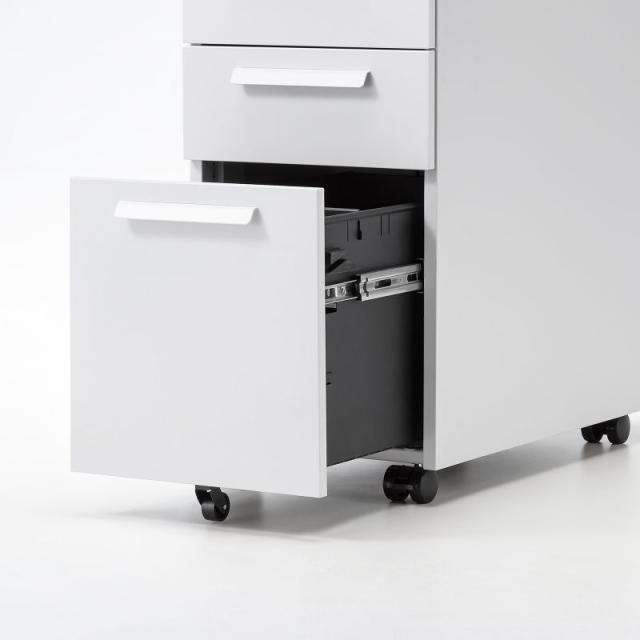 サンワサプライ SNW-107W キャビネット（高さ600mm・奥行き534mm）（ホワイト）[SNW107W] 返品種別A