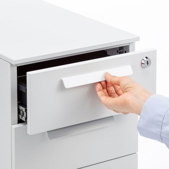 サンワサプライ SNW-107W キャビネット（高さ600mm・奥行き534mm）（ホワイト）[SNW107W] 返品種別A