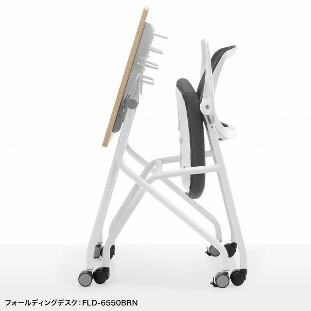 サンワサプライ SNC-ST10GY 平行スタッキングミーティングチェア（2脚セット）[SNCST10GY] 返品種別A_13