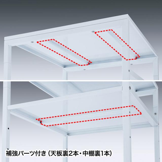 サンワサプライ LPS-T4040 プリンタスタンド(W400×D400×H700・720mm)[LPST4040] 返品種別A