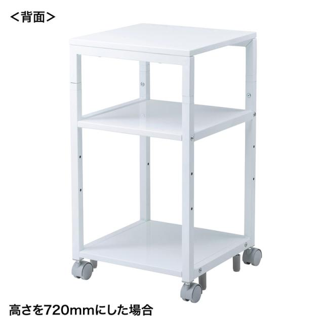 サンワサプライ LPS-T4040 プリンタスタンド(W400×D400×H700・720mm)[LPST4040] 返品種別A