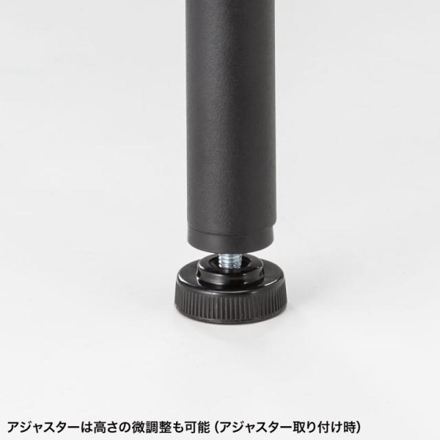 サンワサプライ SH-MX1060BK マルチワークデスク（W1000・ブラック）[SHMX1060BK] 返品種別A_8