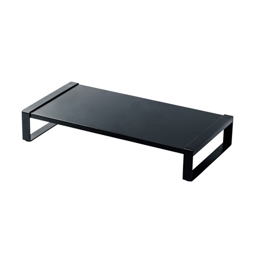 サンワサプライ MR-LC207BKN スチール製机上ラック W500mm（ブラック）[MRLC207BKN] 返品種別A