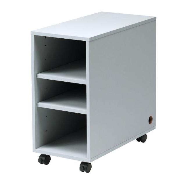 サンワサプライ CP-050GY 収納ボックス W300×D600×H600mm (ライトグレー）[CP050GY] 返品種別A
