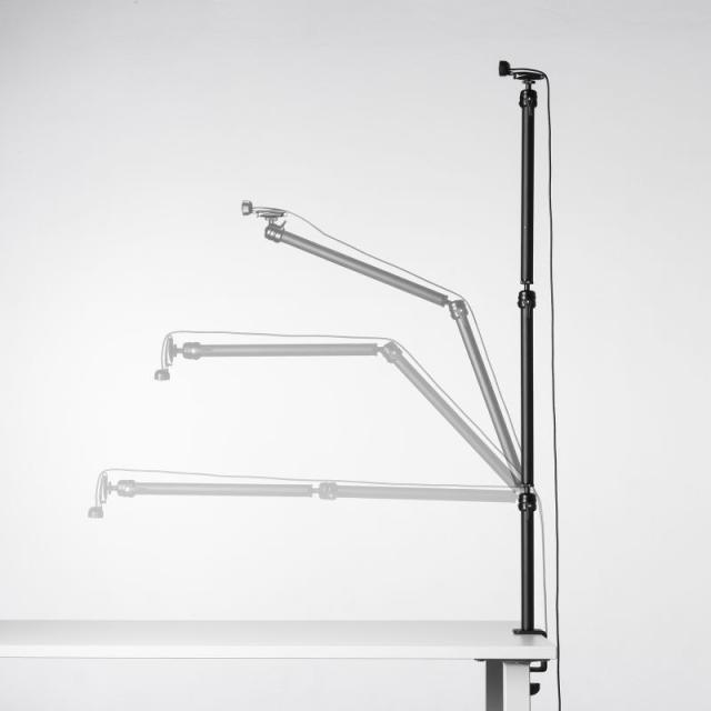 サンワサプライ CR-LACAM7 クランプ式カメラマウント（3関節タイプ）[CRLACAM7] 返品種別A_6