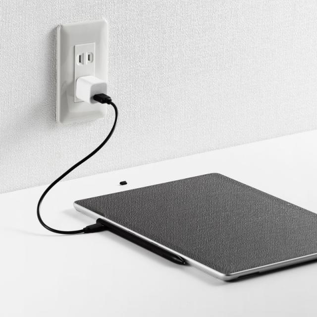 サンワサプライ PDA-PEN57BK Microsoft Surface専用 充電式極細タッチペン（ブラック）[PDAPEN57BK] 返品種別A_5