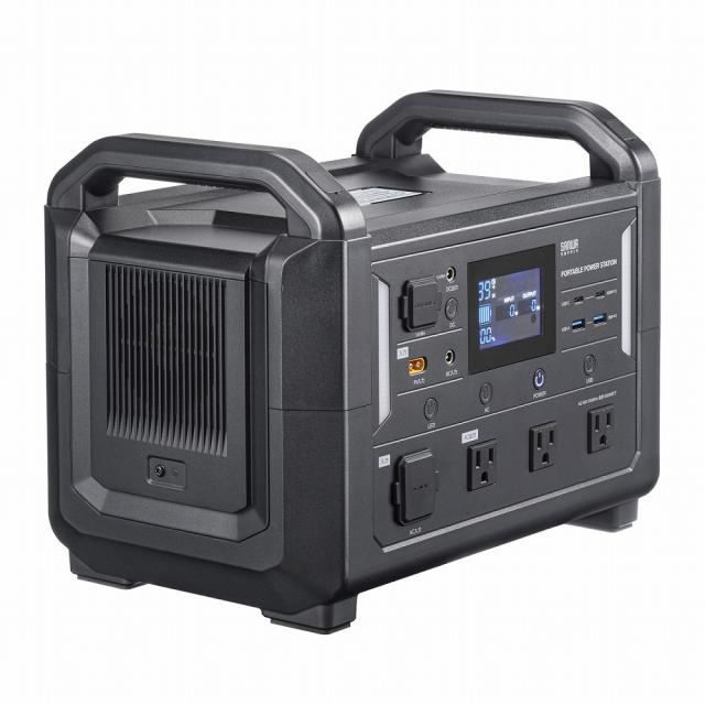 サンワサプライ BTL-RDC30 ポータブル電源　1152Wh　AC出力コンセント3口　USB-C出力搭載[BTLRDC30] 返品種別A