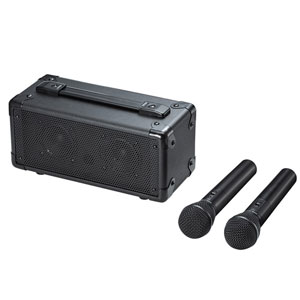 サンワサプライ MM-SPAMP7 ワイヤレスマイク付き拡声器スピーカーSANWA SUPPLY[MMSPAMP7] 返品種別A