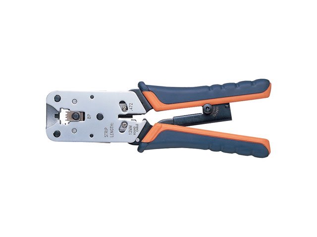 サンワサプライ LAN-TL8 かしめ工具（ラチェット付）[LANTL8] 返品種別A