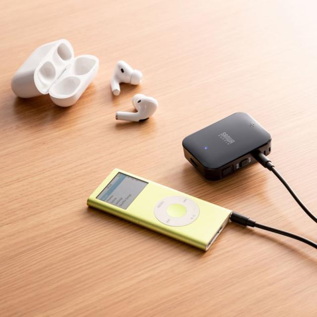 サンワサプライ MM-BTAD6 Bluetoothオーディオ送受信機[MMBTAD6] 返品種別A