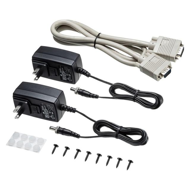 サンワサプライ VGA-EXSET2N ディスプレイエクステンダー(セットモデル)[VGAEXSET2N] 返品種別A_7
