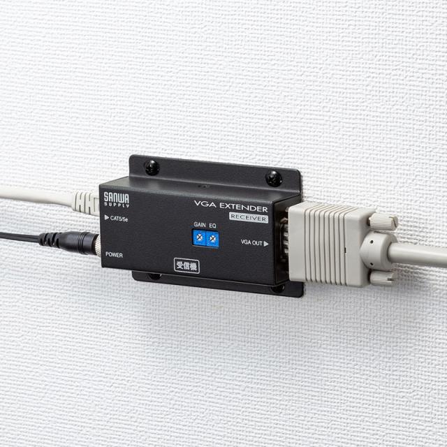 サンワサプライ VGA-EXSET2N ディスプレイエクステンダー(セットモデル)[VGAEXSET2N] 返品種別A_8