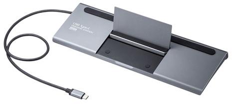 サンワサプライ USB-CVDK8 USB Type-Cドッキングステーション(HDMI/VGA対応)[USBCVDK8] 返品種別A_2