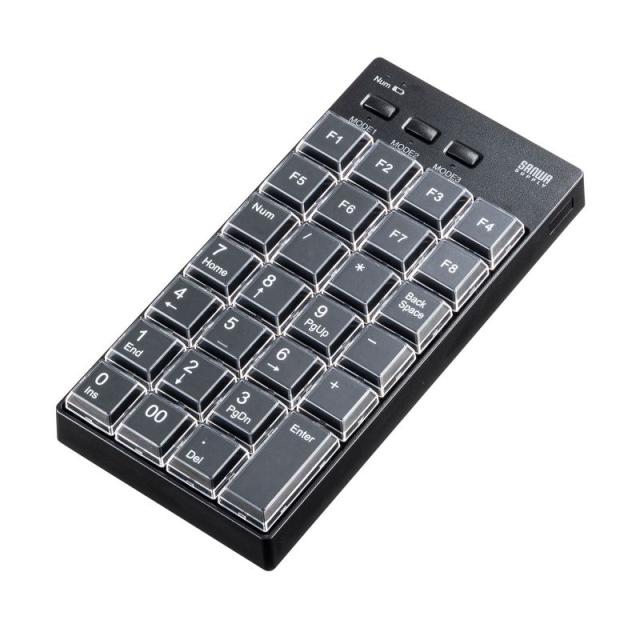 サンワサプライ NT-BT26BK プログラマブル テンキー（Bluetoothモデル）[NTBT26BK] 返品種別A