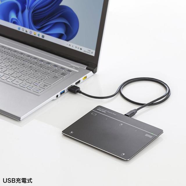 サンワサプライ MA-PB521GM Bluetoothタッチパッド[MAPB521GM] 返品種別A_14