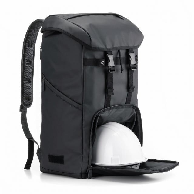 サンワサプライ BAG-GEN1BK 〜17.3型ワイド対応 反射テープ付き 現場用リュック 34L[BAGGEN1BK] 返品種別A