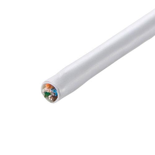 サンワサプライ KB-C5L-CB300WN CAT5eUTP単線ケーブルのみ（ホワイト・300m）[KBC5LCB300WN] 返品種別A_1